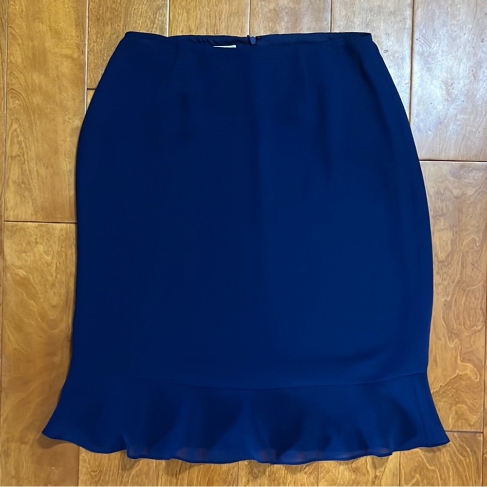 Talbots Navy Pencil Skirt